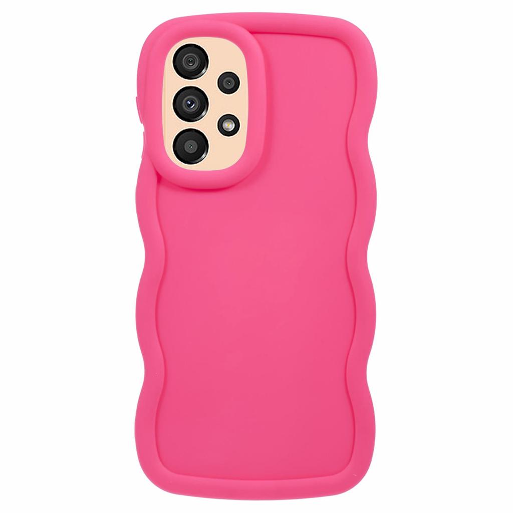 Řada XL Pro Samsung Galaxy A52 4G/5G/A52s 5G Pouzdro Vlnitý okraj TPU Měkký kryt na telefon