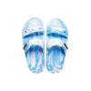Crocs Classic Clog Marble Pattern Beach Sandals Unisex Sandals White Oxygen-Blue 207701-1FK
