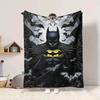 1pc Batman Flannel Throw Blanket - HD Printed Lightweight Soft Warm All-Season Blanket for Sofa, Bed, Travel, Camping 171