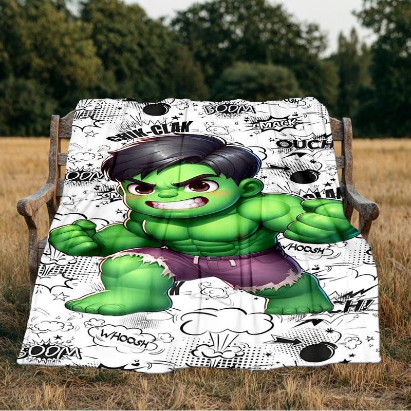 The hero Mighty Transformation Blanket Flannel Throw for Sofa, Indoor, Camping, Living Room, Office, Chair, And Bed Soft Birthday Gift