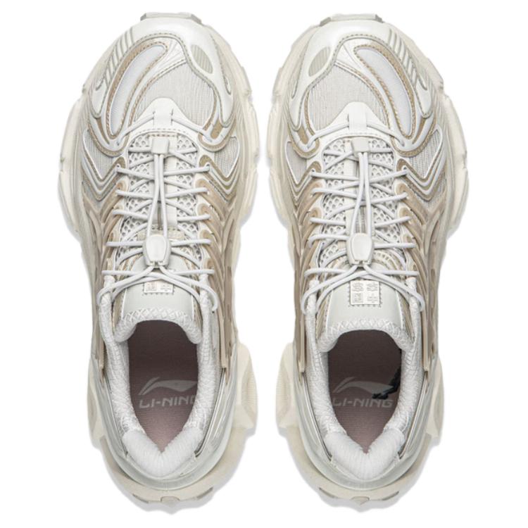Li Ning Fierce Ace 3 Fashionable Breathable Low-Top Running Shoes Men sneakers Gray AZGW307-2