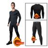 Men's Quick-Dry Long-Sleeve Running Suit - Plus Velvet, Autumn/Winter Fitness & Basketball Training Gear
