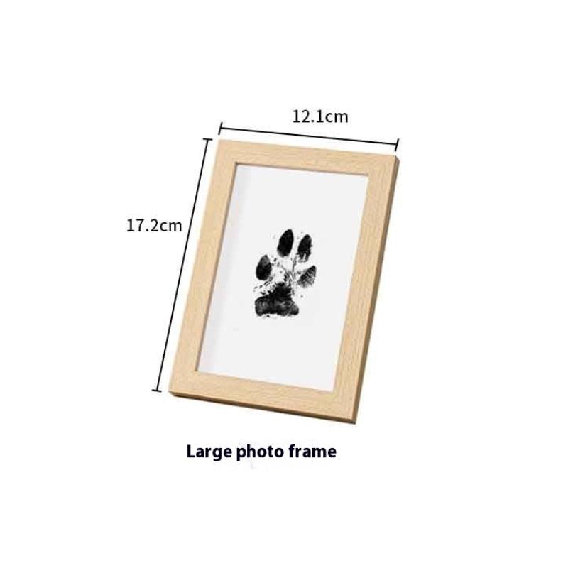 Cat Dog Paw Print Footprint Handprint Ink Kit Pad Safe Non-Toxic Easy Diy Clean Touch Inkless Pet Souvenir Accessories