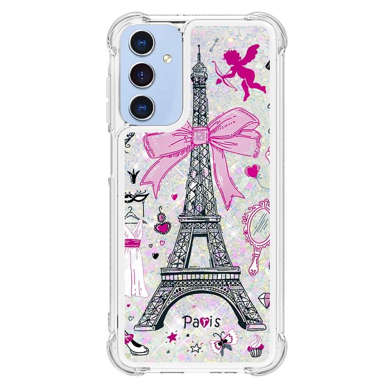 

Для Samsung Galaxy A16 Чехол A 16 5G SM-A166B Funda Glitter Dynamic Liquid Чехол для Samsung A16 A56 A36 A26 A06 Чехол для телефона Coque Samsung A26