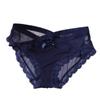 Women Cotton Mesh Underwear Low Waist Briefs Seamless Panties