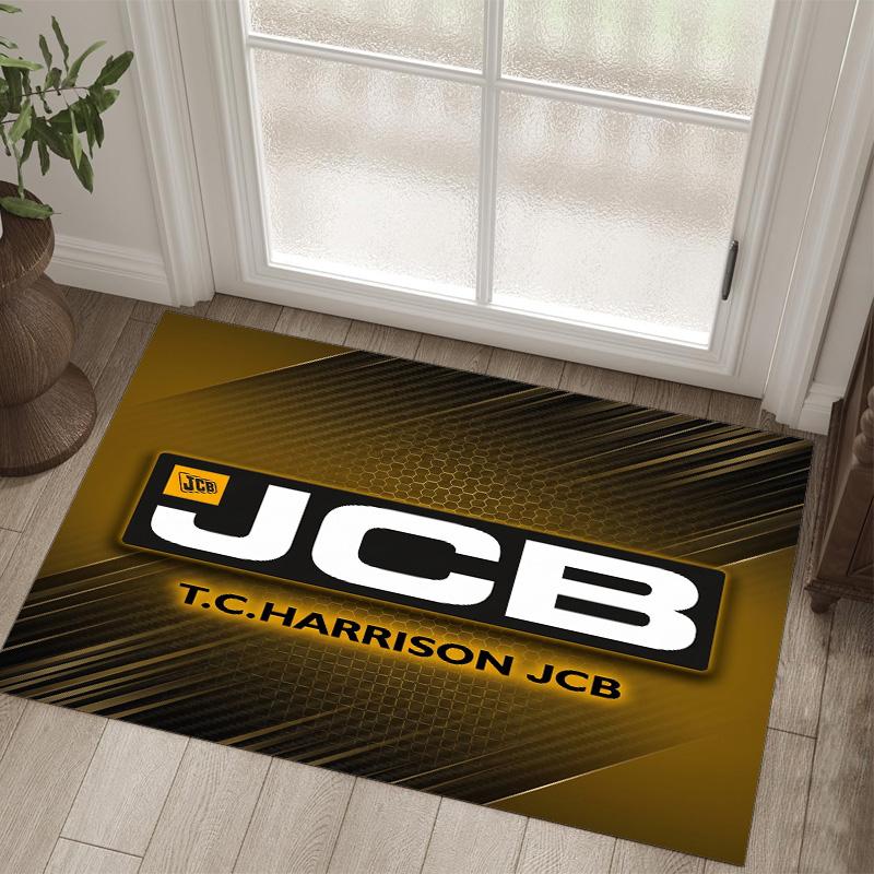 JCB Design Crystal Velvet Carpet Cozy Non?Slip Printed Rug For Bedroom Living Room Entrance