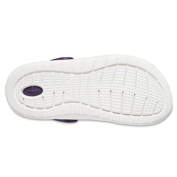 Crocs Nazouváky LiteRide EVA s logem Unisex Obuv Modrá Oranžový Gradient 206597-3T9