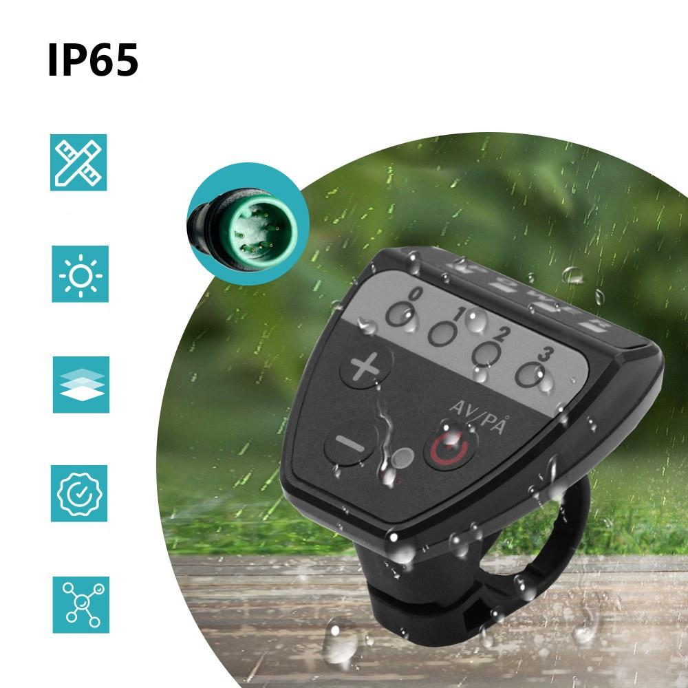 Waterproof LED Display Meter for Bike Scooter 36V-48V