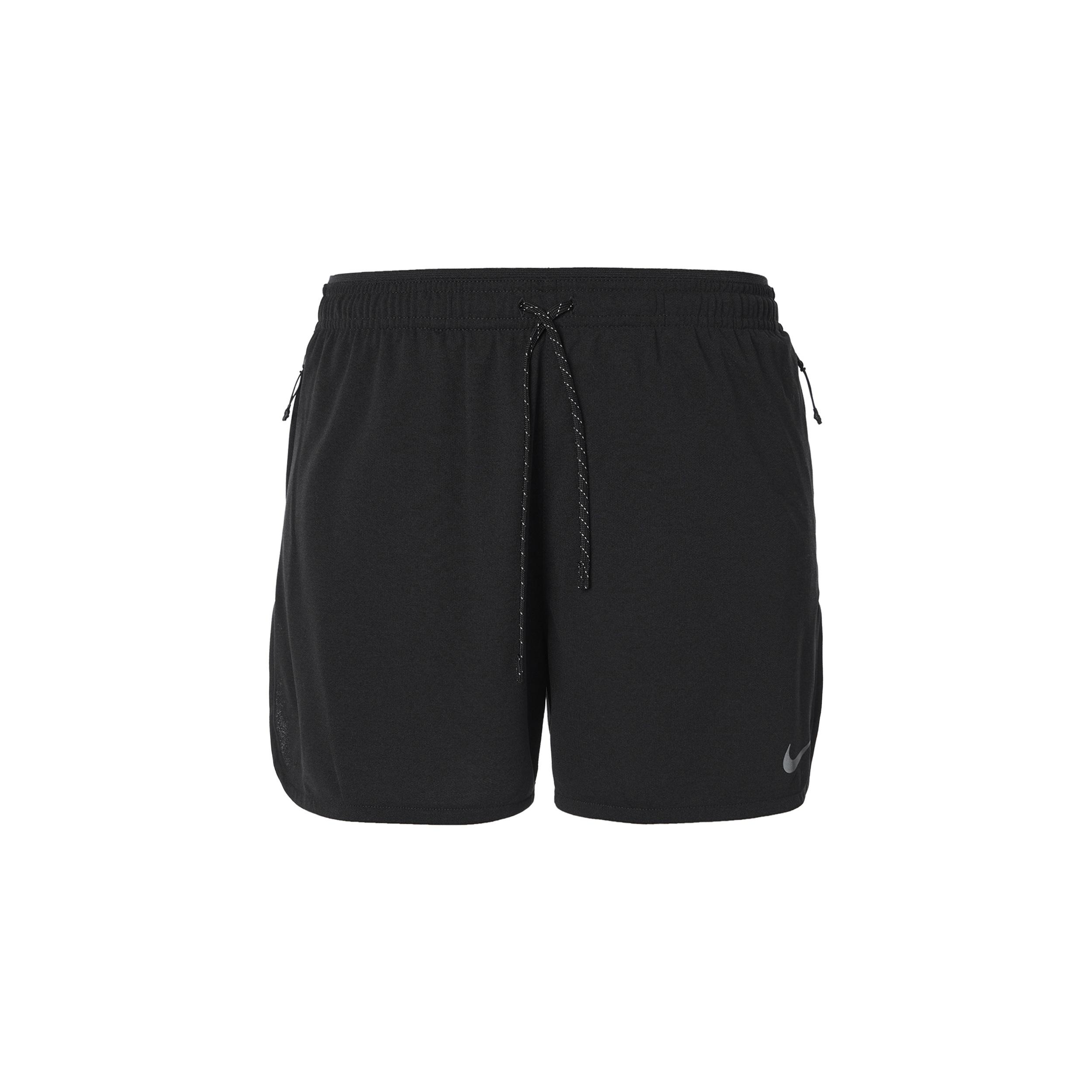 Nike Dri-FIT Stride Running Division 4 Brief-Lined Running Shorts Black Men s FB6871-010 XL