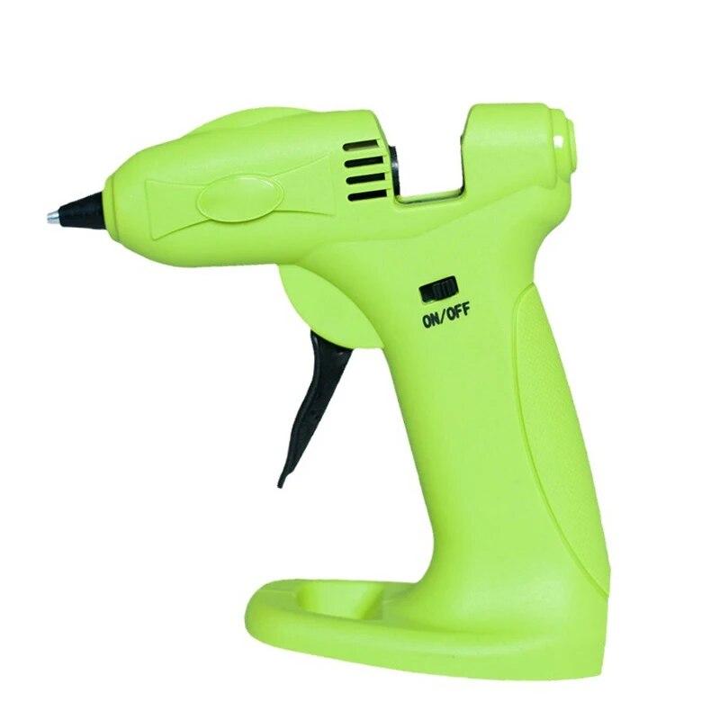 1PC Hot Melt Glue Gun Portable USB Wireless Charging Model 3.7V Lithium Battery Glue Gun 7mm Strong Adhesive Rod Gluing Artifact