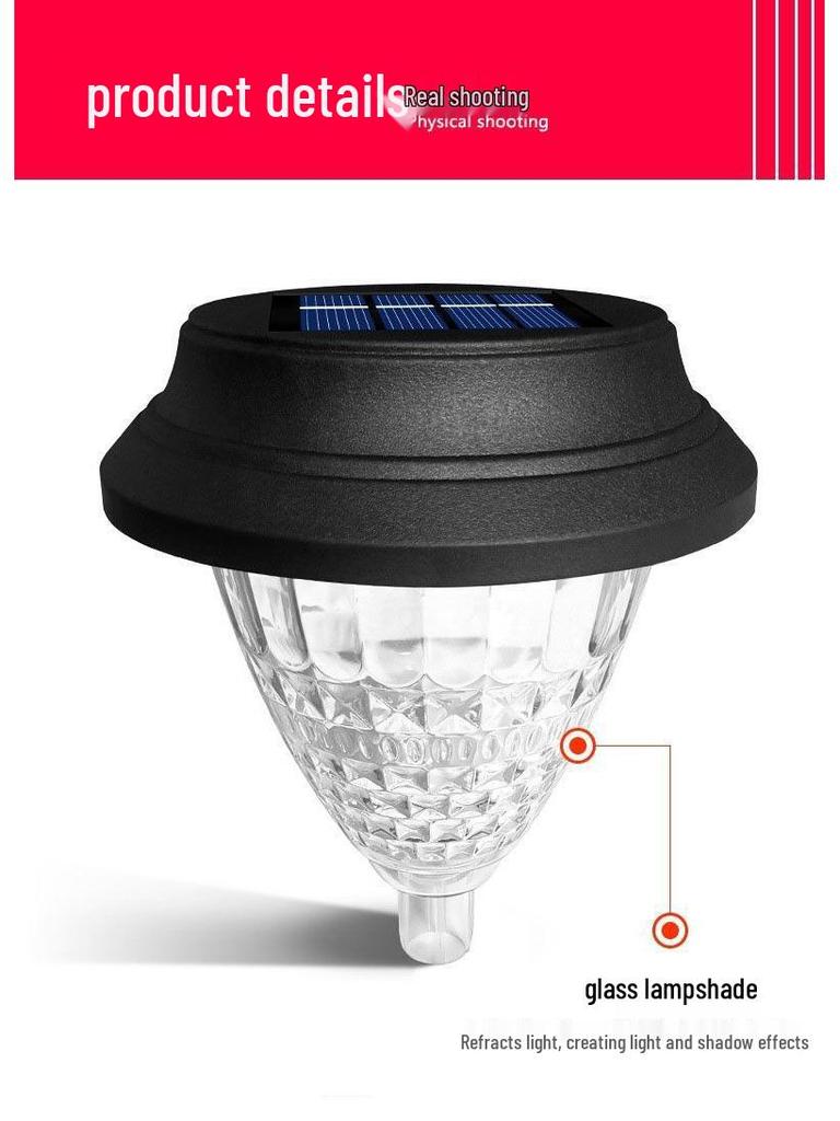 Waterproof Solar Garden Lights: Outdoor Decorative Landscape Lights for Lawn, Courtyard, and Villa.