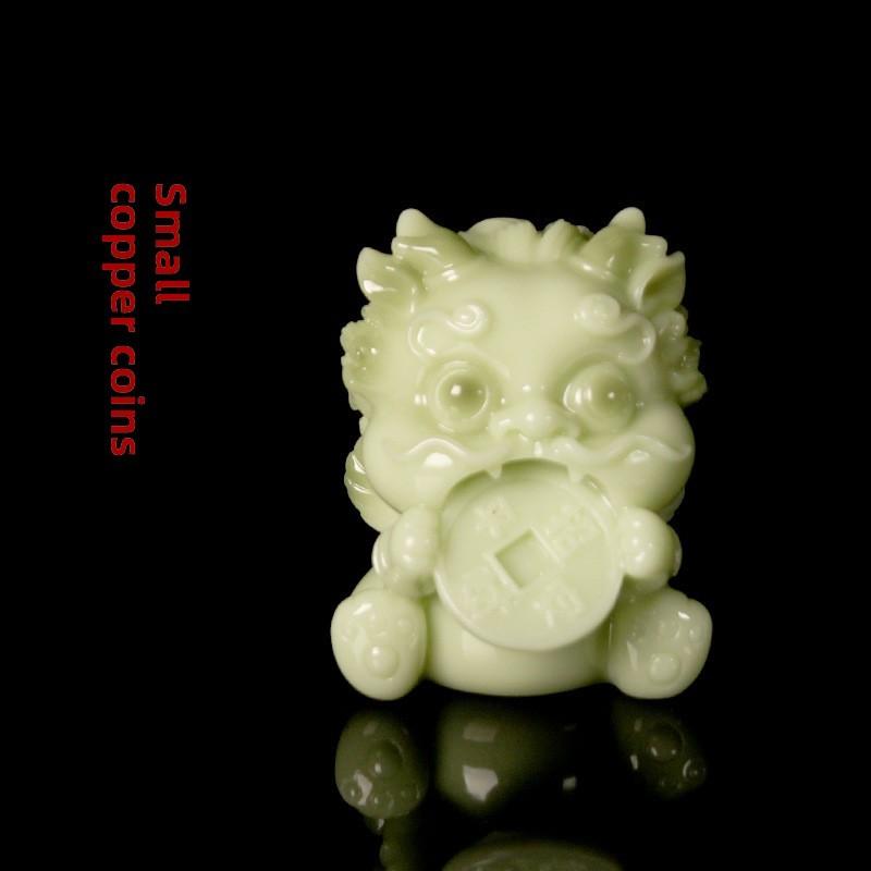 

Traditional Mythology Car Pendant Resin Creative Decorative Ornament For Auto Interior Green D