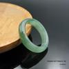 Icy Green Floating Flower Jade Ring for Men and Women - Thumb or Pinky Band