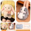 Fruit Capibara Rechargeable Hand Warmer, Removable and Washable, National Standard Explosion-Proof Electric Hot Water Bottle, Plush Toy, Pillow, Doll
