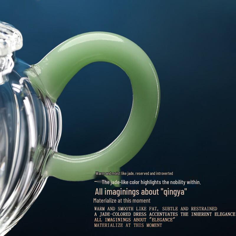 Huoqi High-End Glass Tea Kettle - Bin Yue Pot 220ml