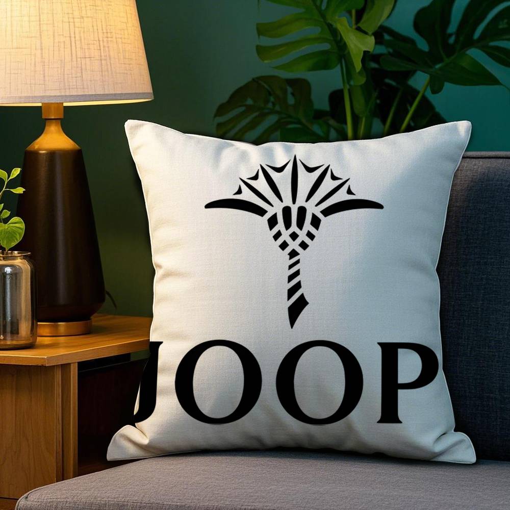 

Light Luxury Matching J-Joop-MT Wolfgang Pillow Case Anti-dustmite Pillowcase Invisible Zipper Silky Short Plush Sofa D 12x12Inch
