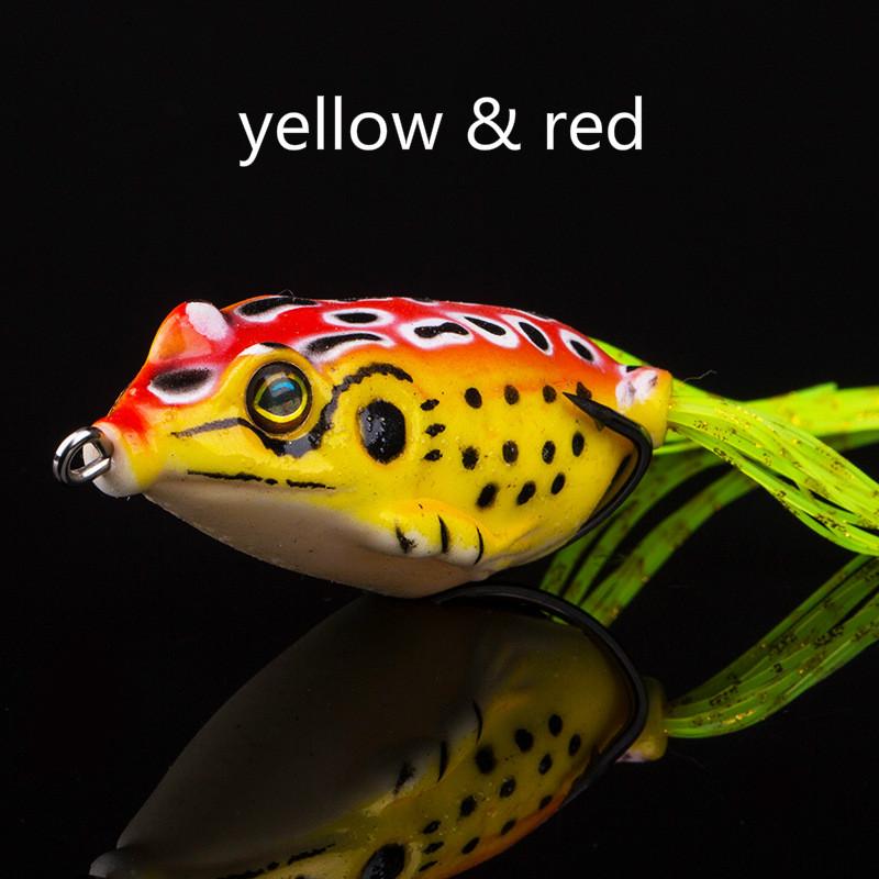 

2 шт. Лягушки-жабы нового стиля, мягкие, приманка для ловли окуня, полая, плавающая, лягушки, рыболовные приманки, приманки, украшение YR