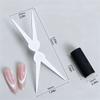 Nail Polish Magnet Scratch-resistant Double-head Nail Tool Manicure Magnetic Tool French Cat's Eye Auxiliary Tool for Manicure
