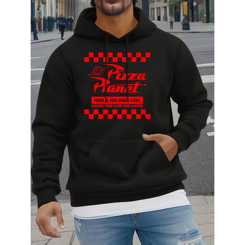 Soft Touch Polyester Men s Casual Hoodie Lightweight Comfortable Spring XXL чёрный