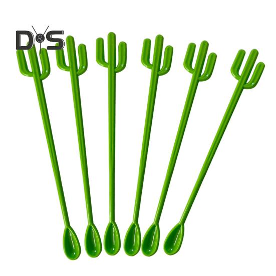 6Pcs Portable Stirring Rods Interesting Useful Household Coffee Juice Beverages Stirrers Mixing Rods