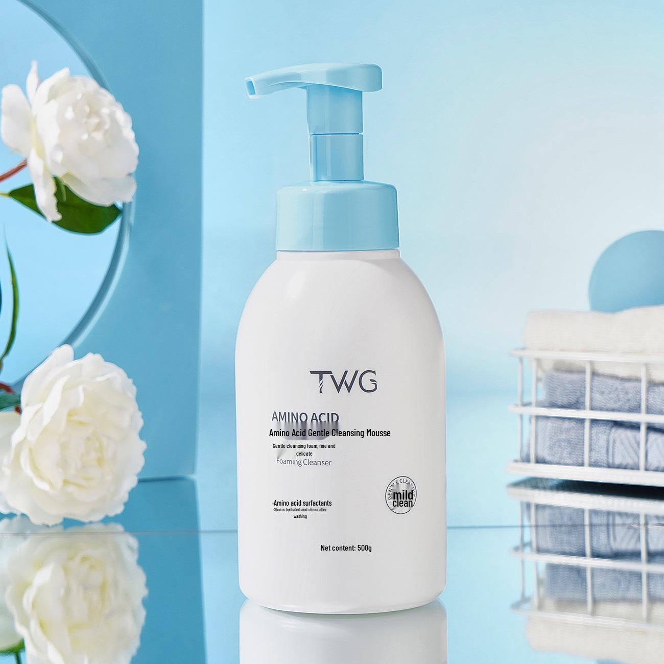 TWG Нежная увлажняющая пенка для умывания с аминокислотами
