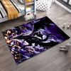 "Fantasy Dragon Night City Scene Carpet With Glowing Purple Light" Suitable for Use As an Anti-slip for Living Room Bedroom Sofas