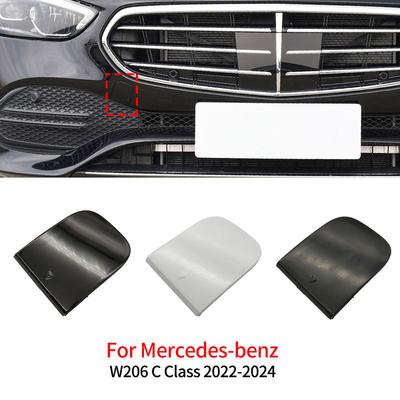 For Mercedes W206 Car Front Bumper Trailer Hook Tow Cover Cap Replacement Accessory  For Benz C Class -2024 2068850001