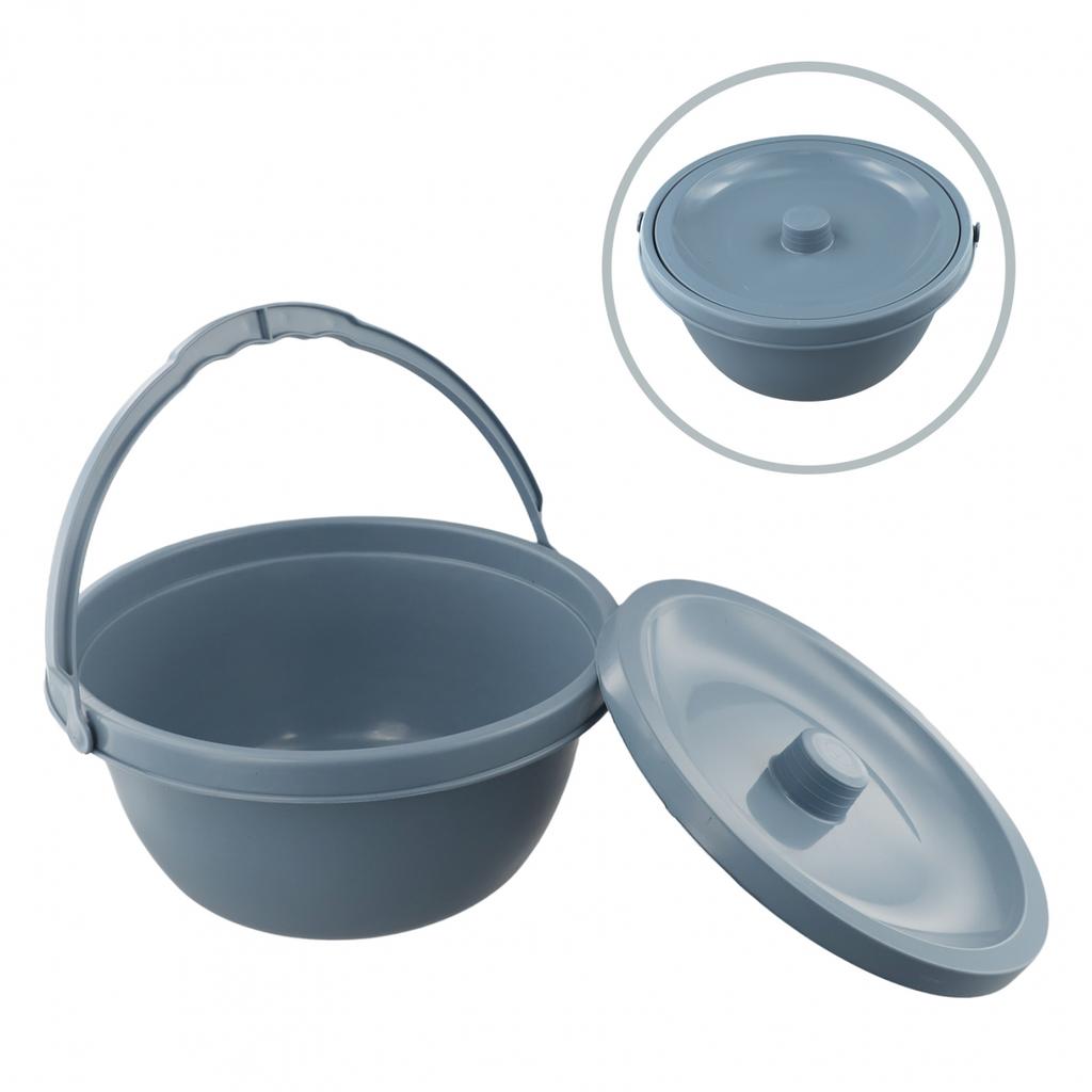 Pregnant Woman Chamber Pot Lid Portable Urinal Pan Service Time