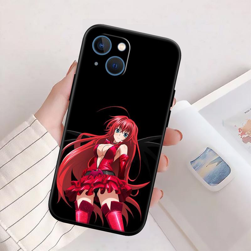 BH37 Rias Gremory Phone Case for Samsung Galaxy S20 S21 S22 Ultra FE + Plus A21S A22 A24 A25 A26 A30 A30S A31