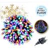 Christmas Tree Lights 500 LED Multicolor Flash Outdoor Indoor Lights