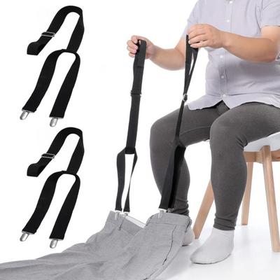 2Pcs Metal Clip Dressing Aid Assistive Devices for Elderly Disability Aid Clip And Pull