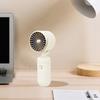 Håndholdt ventilator med justerbar vinkel, bærbar mini-køleventilator, lang batterilevetid, hurtig opladning, lav støj, skrivebordsventilator til studerende, rejser
