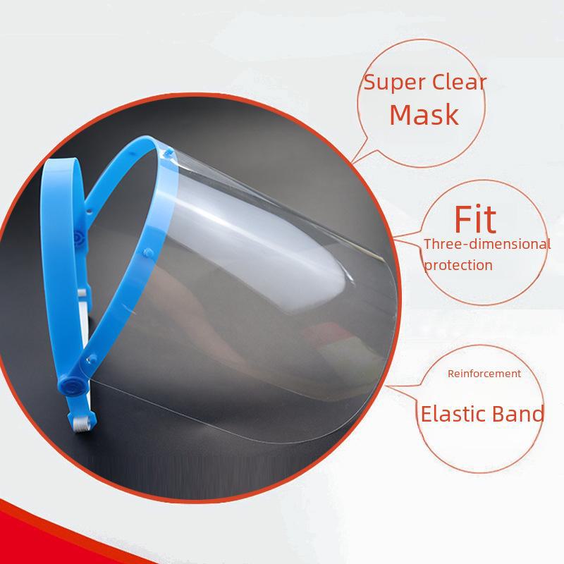 Clear Plastic Anti-Fog Face Shield for Dental and Beauty Use