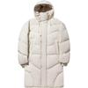 Li Ning Simple Long Loose Zipper Down Jacket With Hood Men Outerwear AYMU309-1