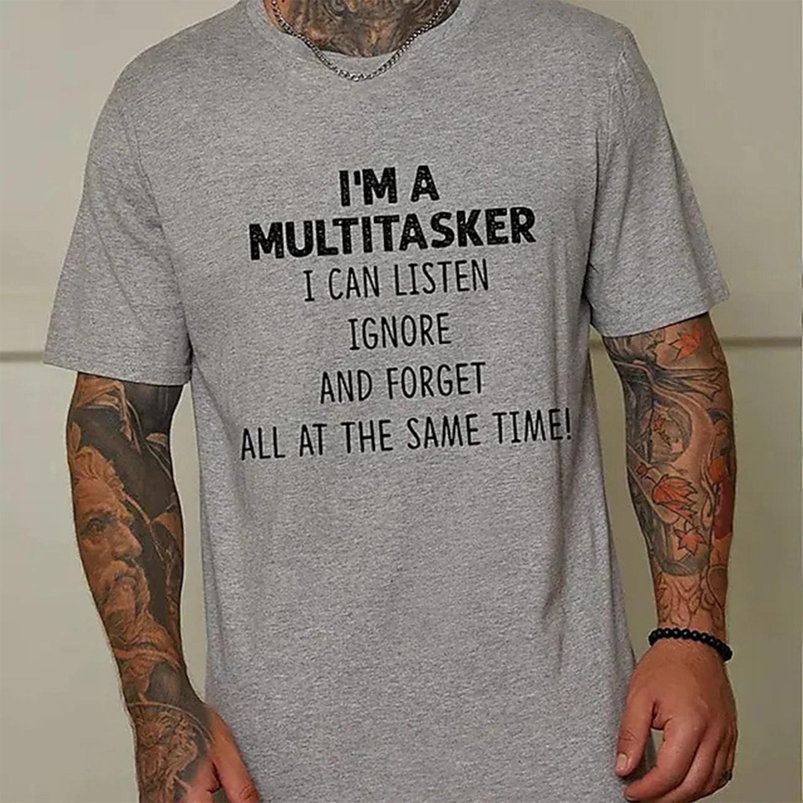 

Летняя черная хлопковая футболка с коротким рукавом и круглым вырезом, свободный пуловер с принтом, топ XXL