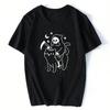 Graphic Summer Streetwear  Funny T-Shirts  Street Style Retro Funny Horror Skull Harajuku Streetwear Tops