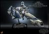 TV Masterpiece Star Wars: The Clone Wars Heavy Weapon Clone Trooper & BARC Speeder (with Sidecar) 1/6 Scale Figure, White, TMS077