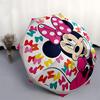 Minnie Mouse, Bowtique Themed Automatic Opening and Closing Umbrella, Brightly Colored 8-rib Portable Umbrella, Suitable for Men and Women, A Perfect