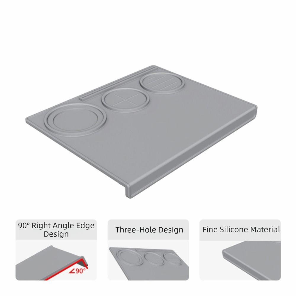 Heat Resistant Espresso Tamping Mat Food Grade Barista Tamping Station  Coffee Preparation