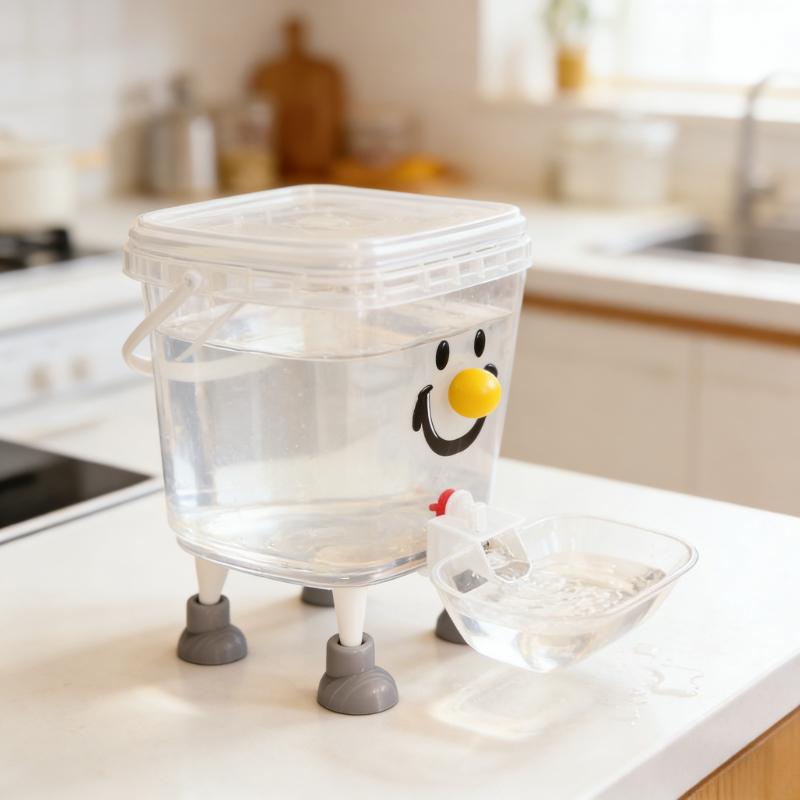 Distributeur d'eau automatique pour animaux de compagnie, capacité de 3 litres, sans piles ni alimentation électrique, facile à nettoyer, le choix parfait pour les amoureux des animaux de compagnie