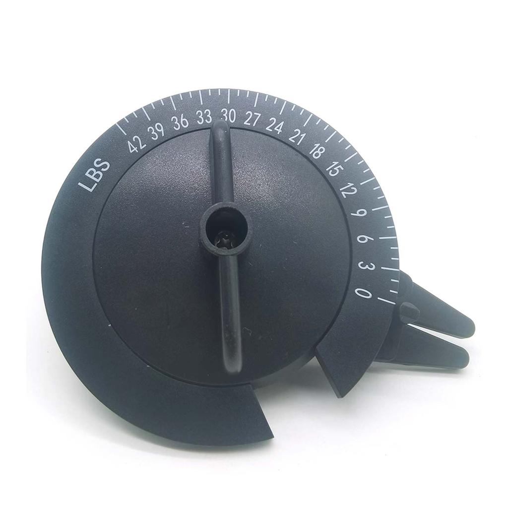 0-42LBS Badminton Racket Pressure Meter, Tennis Racket Stringing Tension Calibrator