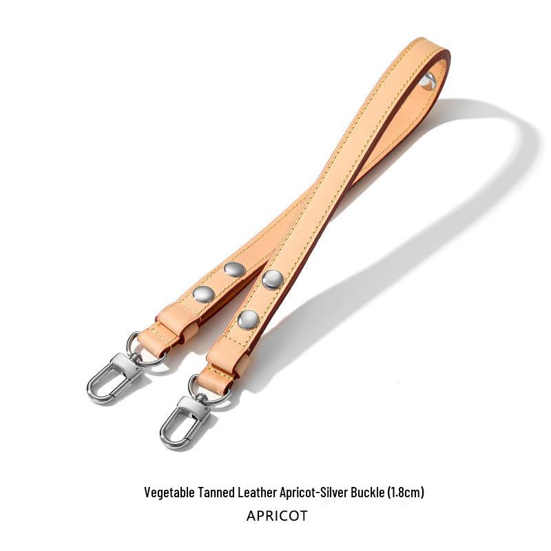 MHS-C-38 Adjustable Three-Speed Brown Women's Underarm Bag with Rivet Shoulder Strap, 26 Wash Bag Transformation.