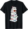 Reading and Hamster Funny Saying Book T-Shirt