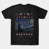 Starry Night Ugly Christmas Made In Australia T-Shirt