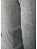 American Seamless Jacquard Muscle-Enhancing Long Sleeve Quick-Dry Slim Fit Round Neck Fitness Top