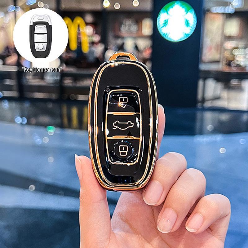 High-End Personalized Protective Shell for FAW Hongqi H7 Key - Stylish Unisex Design