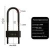 U-Shaped Glass Door Lock: Electric Scooter & Sliding Door Anti-Theft Password Lock