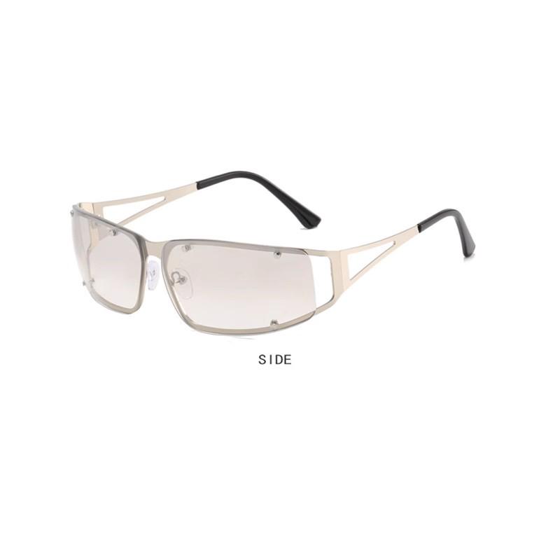 Y2K Women's Cat Eye Sunglasses: High-End UV Protection for Cycling, Driving, Climbing, and Posing