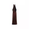Women's Clothing, Summer European and American Fashion Backless Silk and Satin Texture Dress