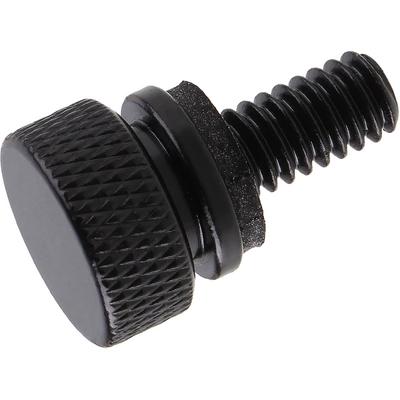 Stainless Steel Seat Bolt Rear Mount Screw Black Compatible with Harley Davidson 1996-2025